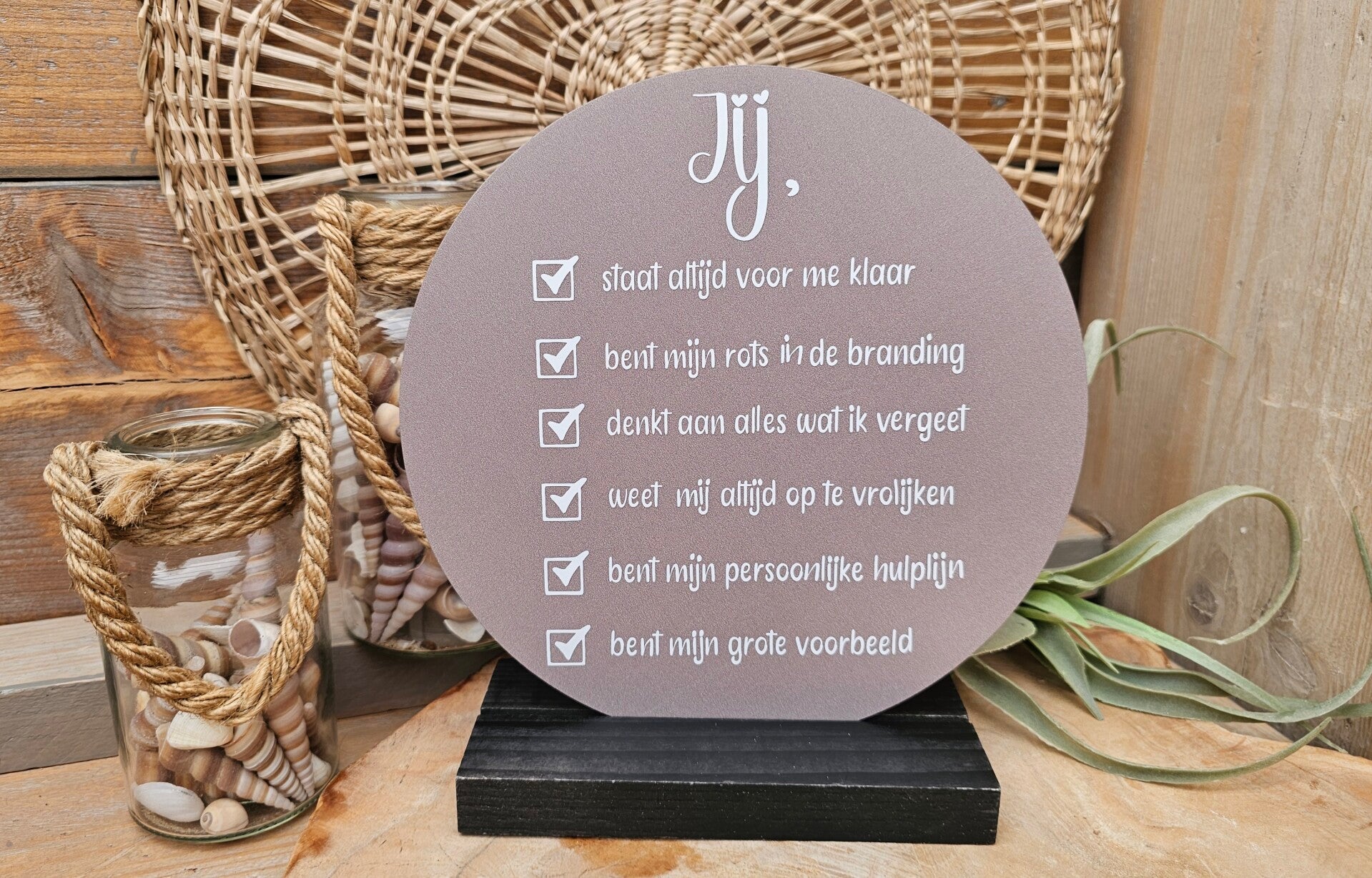 Mama decoratie cirkels