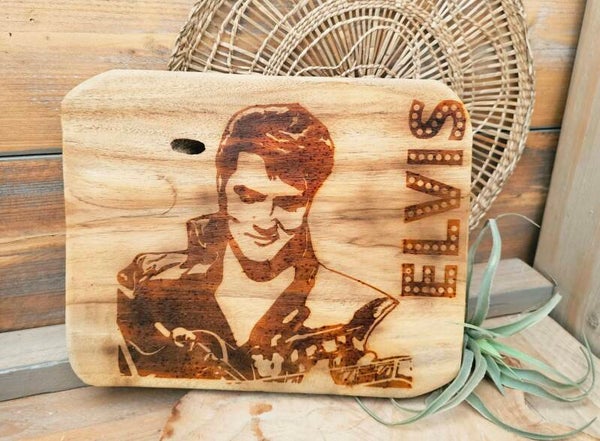 Borrelplank Elvis rechthoek