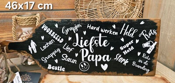 Papa / vaderdag borrelplanken