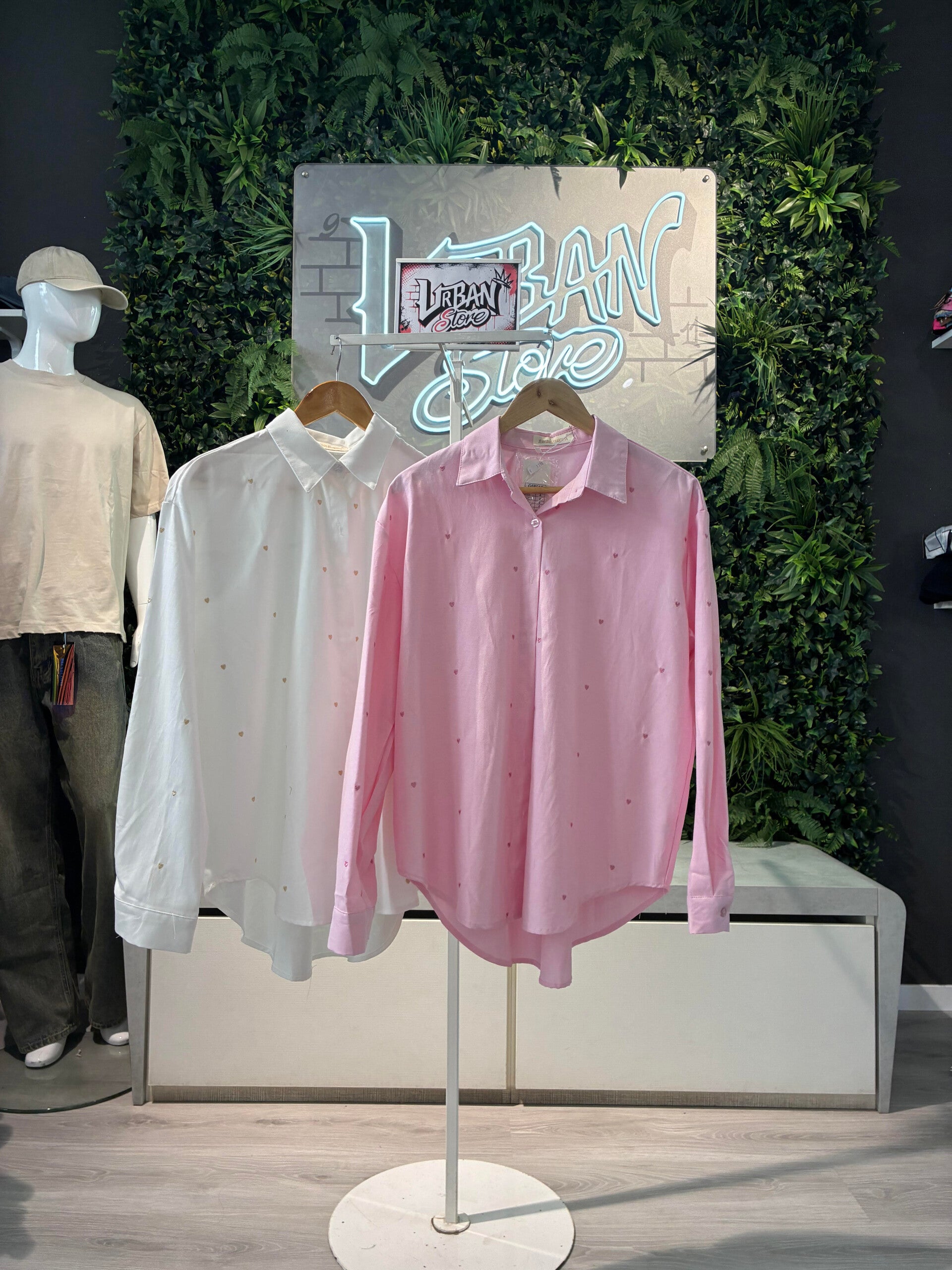 Camicia cuori