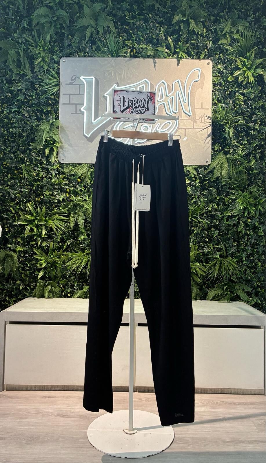Pantalone Lino a gamba larga