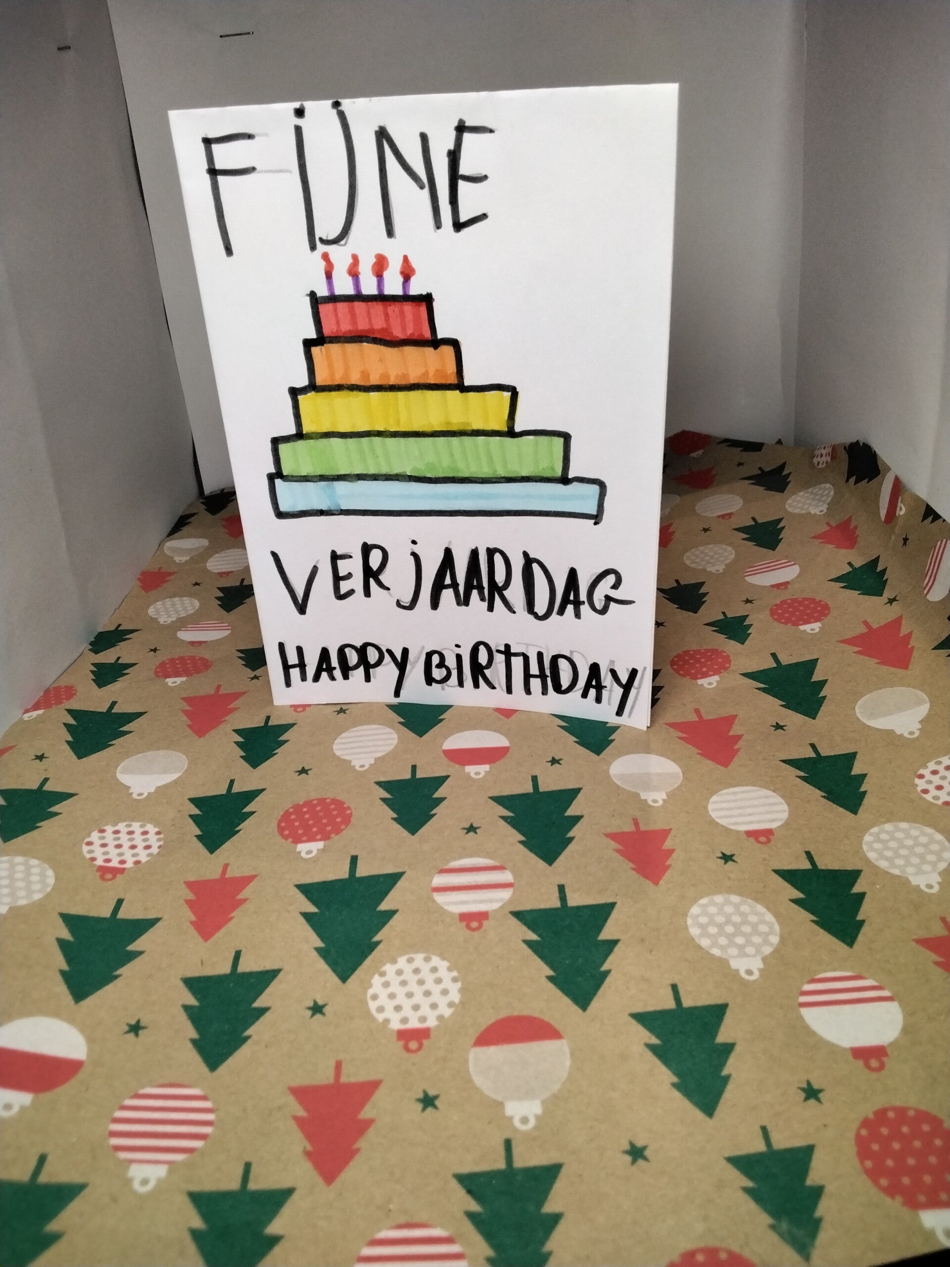 verjaardags kaart