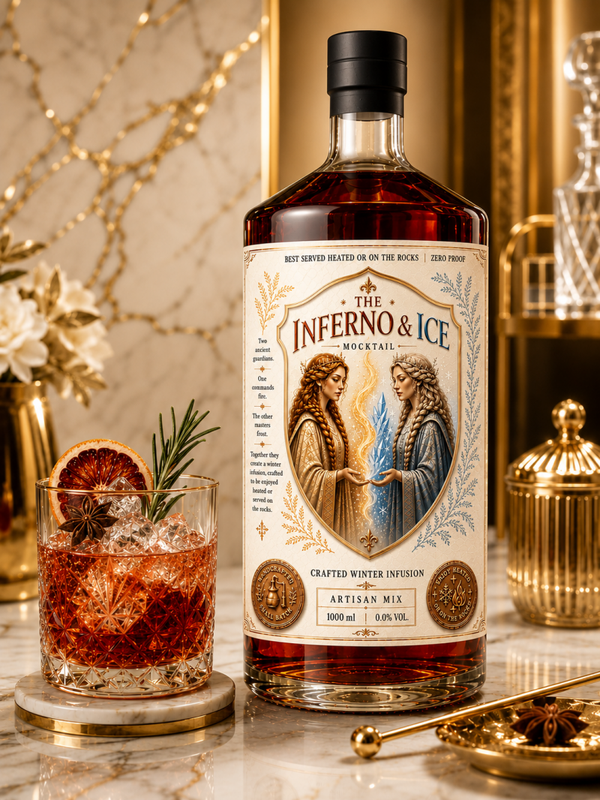 Inferno en Ice mocktail