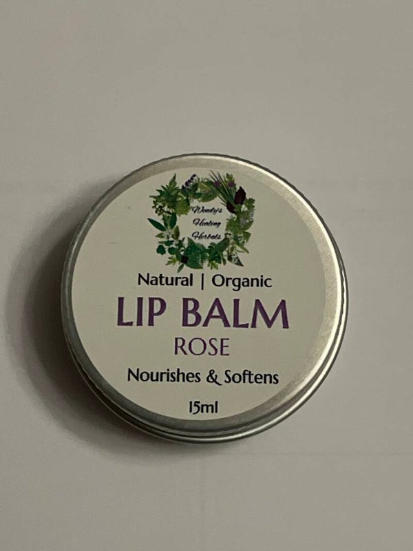 Natural / Organic Rose Lip Balm 15ml