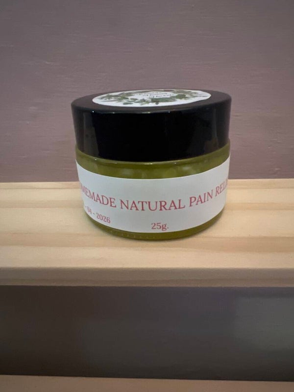 Homemade Natural Pain Relief Salve.