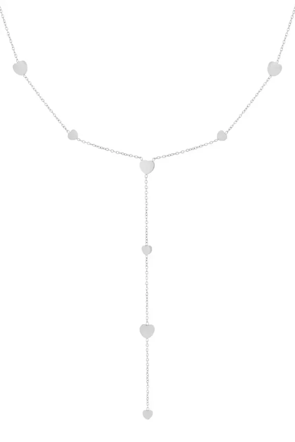 Hartjes Ketting - Zilver