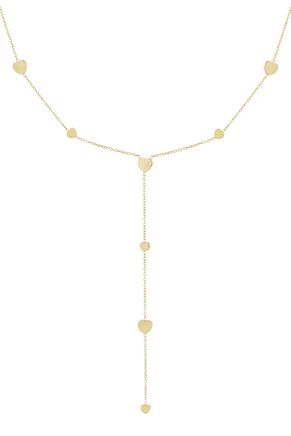Hartjes Ketting - Goud