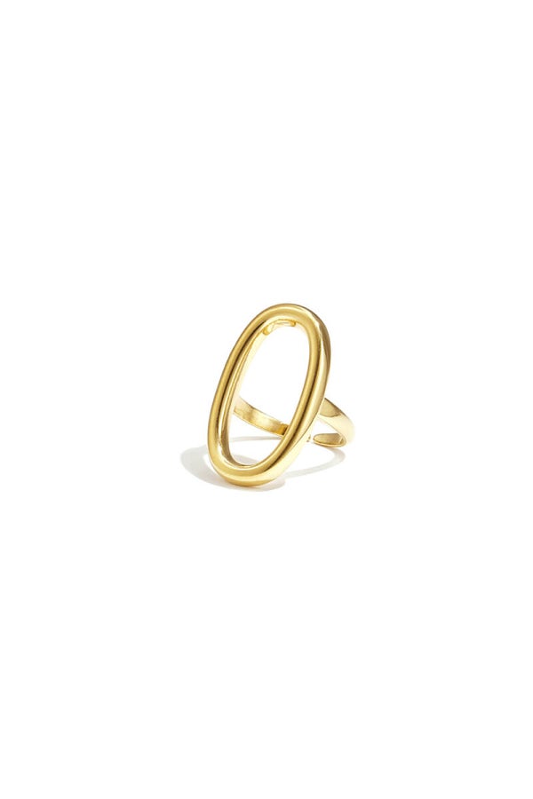 Ring Ovaal - Goud
