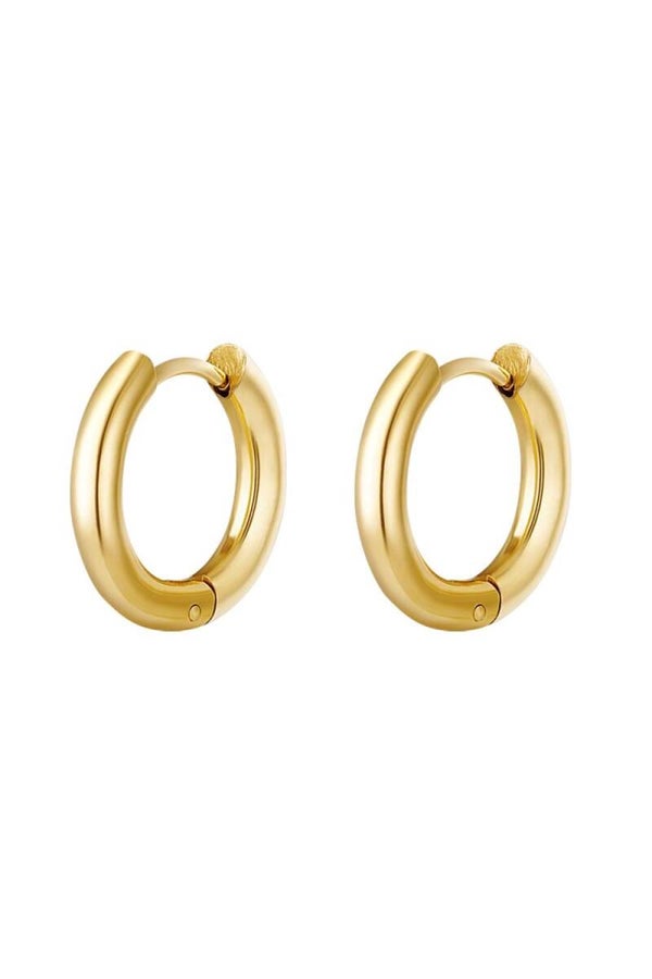 Oorringen 1,8 cm - Goud