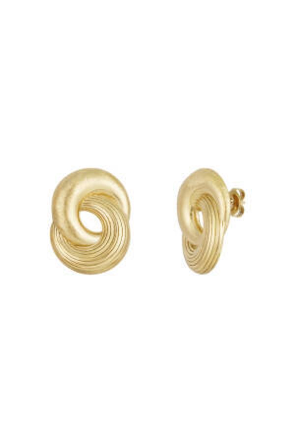 Infinity Twist Oorknoppen - Goud