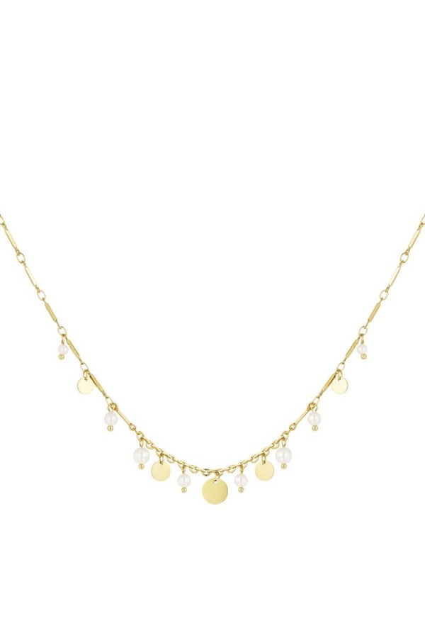 Ketting Coined Elegance - Goud
