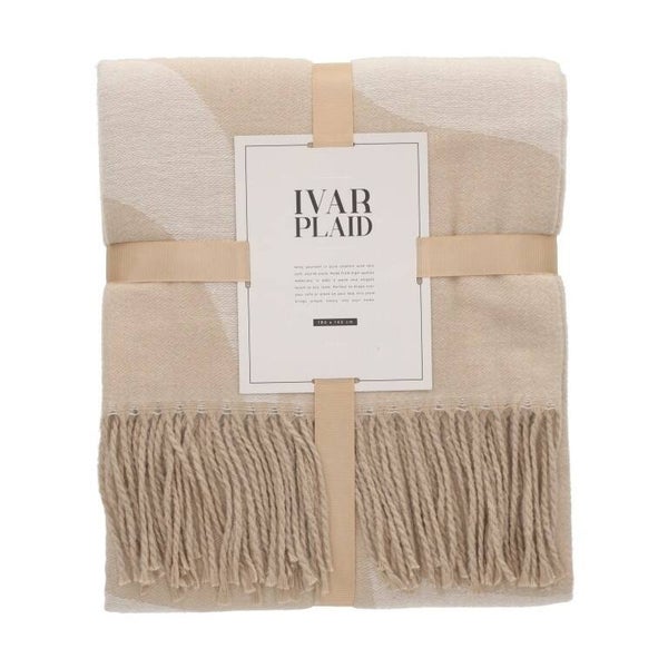 Plaid Ivar - Beige