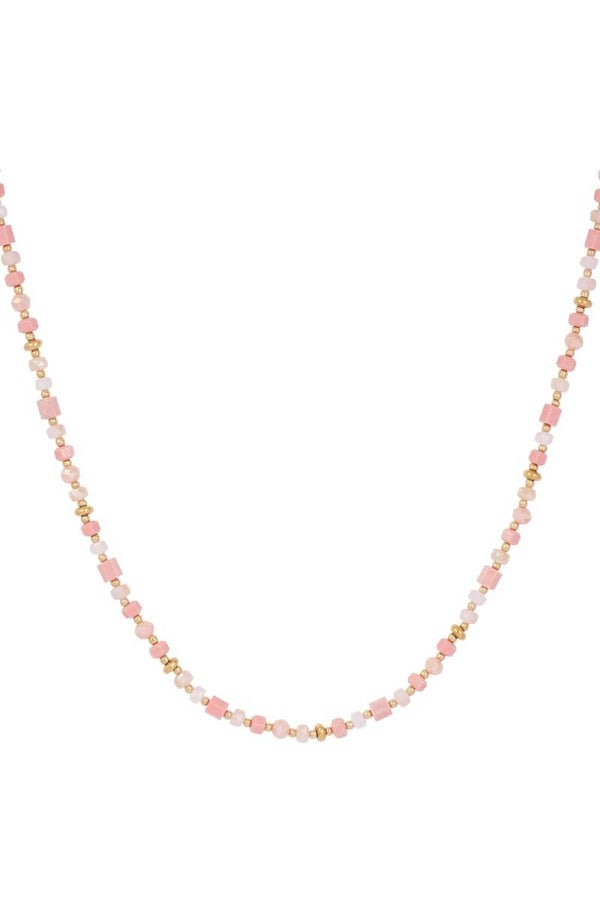 Kleurrijke Festival Ketting - Roze