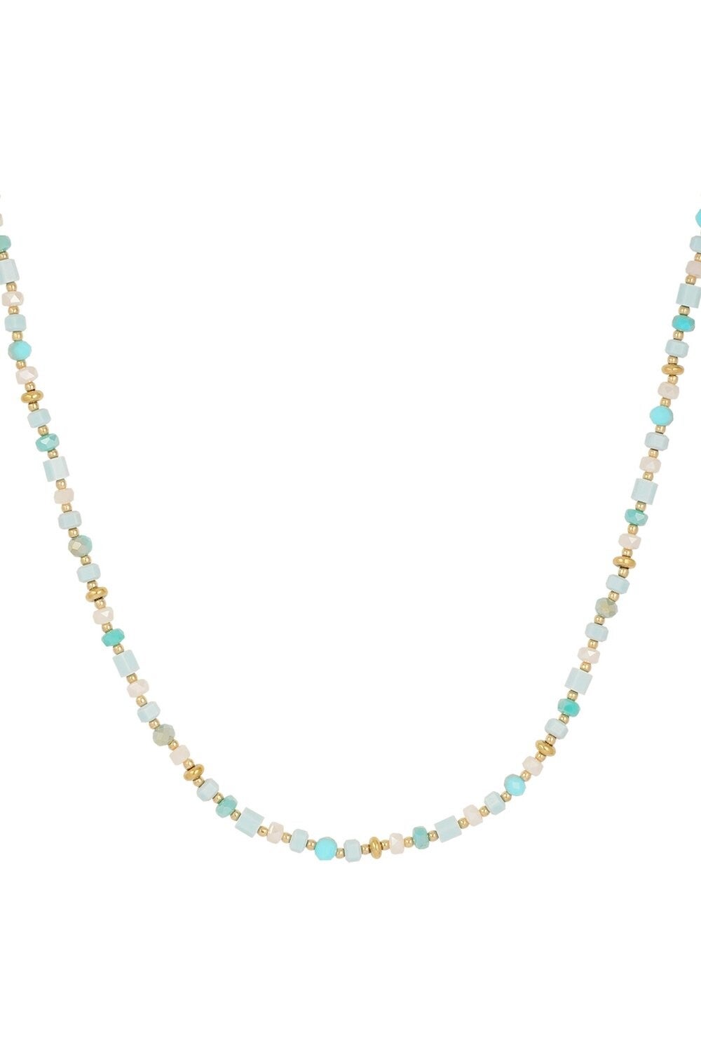 Kleurrijke Festival Ketting - Blauw