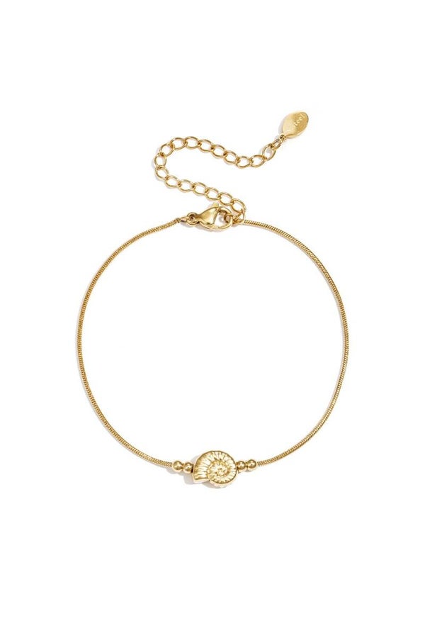 Armband Schelp - Goud
