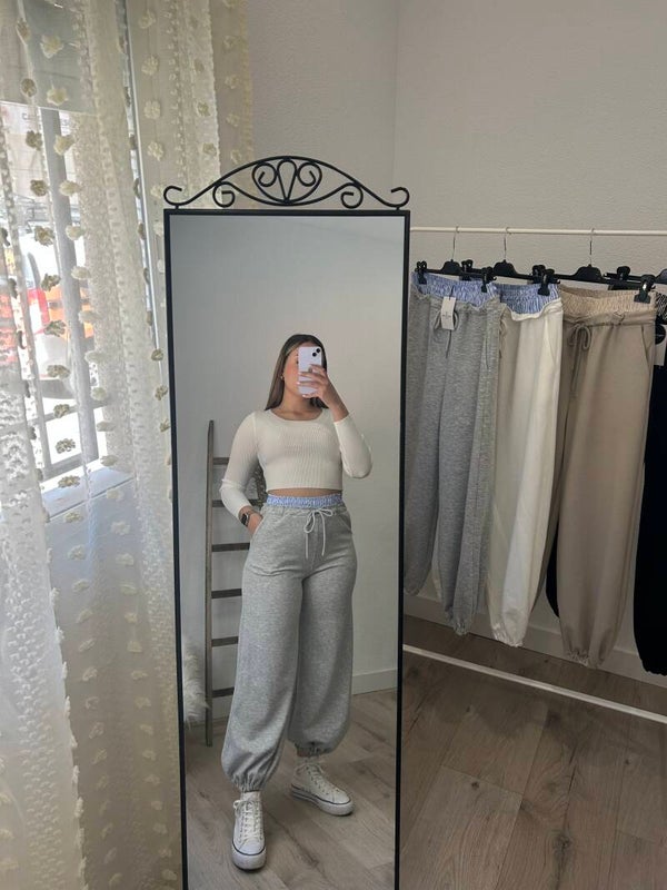 Pantalón jogger cintura boxer