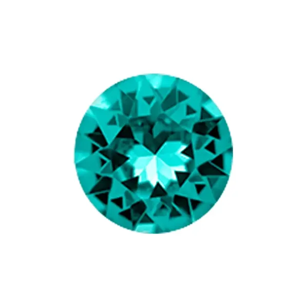 CH3084 - December Zircon Round Birthstone