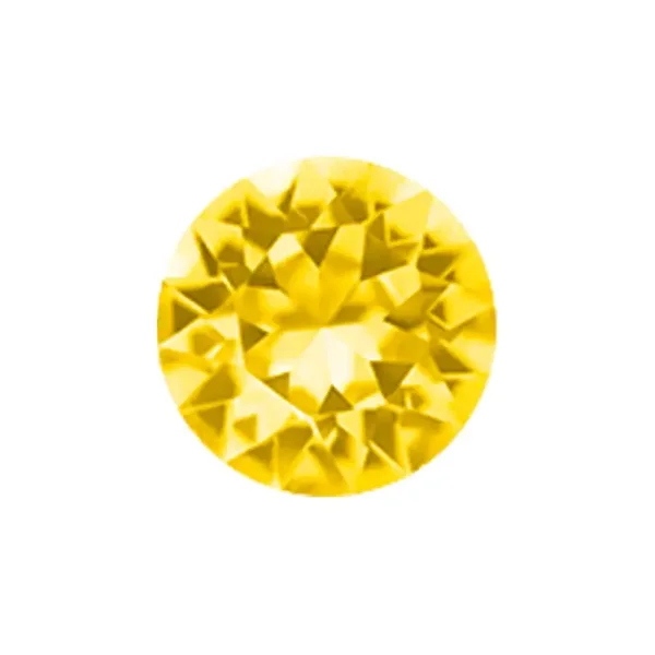 CH3083 - November Topaz Round Birthstone
