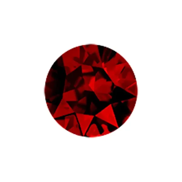 CH3073 - January Garnet Round Birthstone