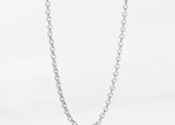 CN5114 - "Silver Dainty Faceted Bolo Chain - 15-26"""