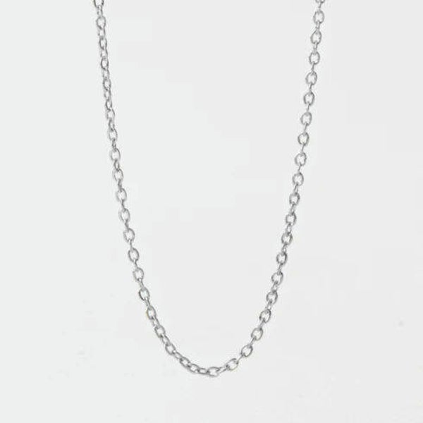 CN5116 - "Silver Threader Initial Chain - 20"""