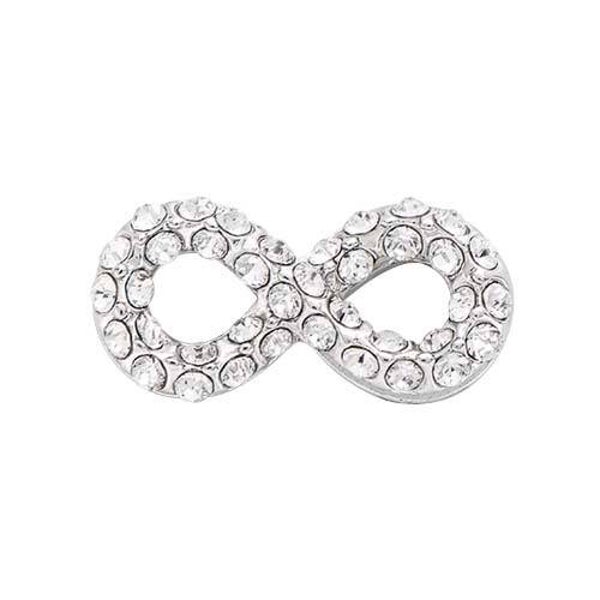 CH3155 - Legacy Infinity Charm w/crystals
