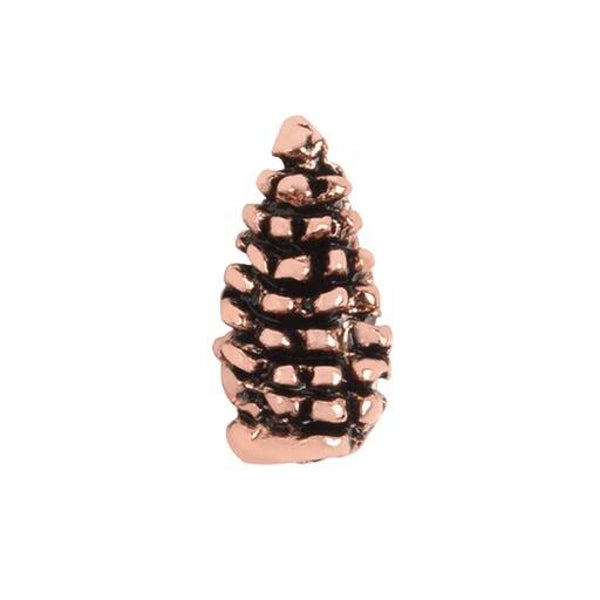 CH3452 - Rose Gold Pinecone