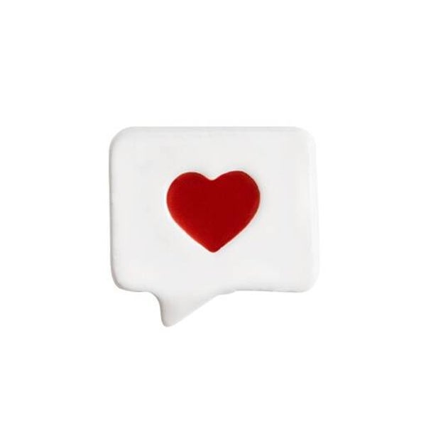 CH3461 - Valentine Heart Conversation Bubble