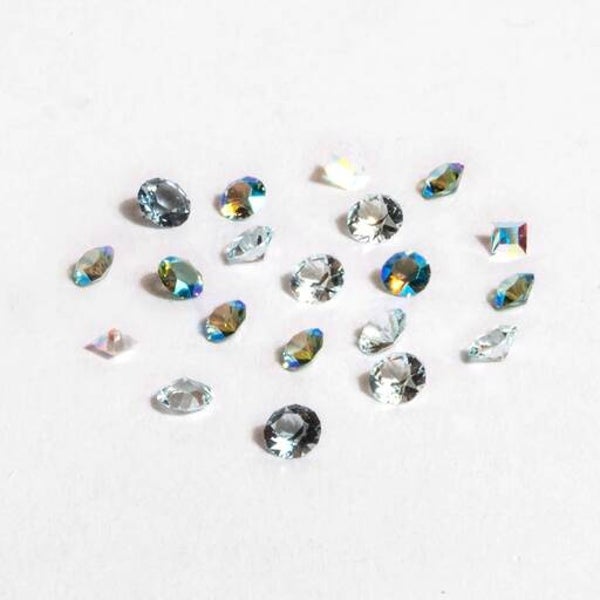 CH3645 - Neutral Sage Crystal Stardust