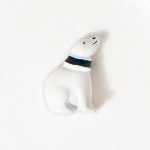 CH3735 - Polar Bear w/scarf
