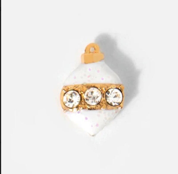 CH3748 - Glitter Vintage Ornament Charm