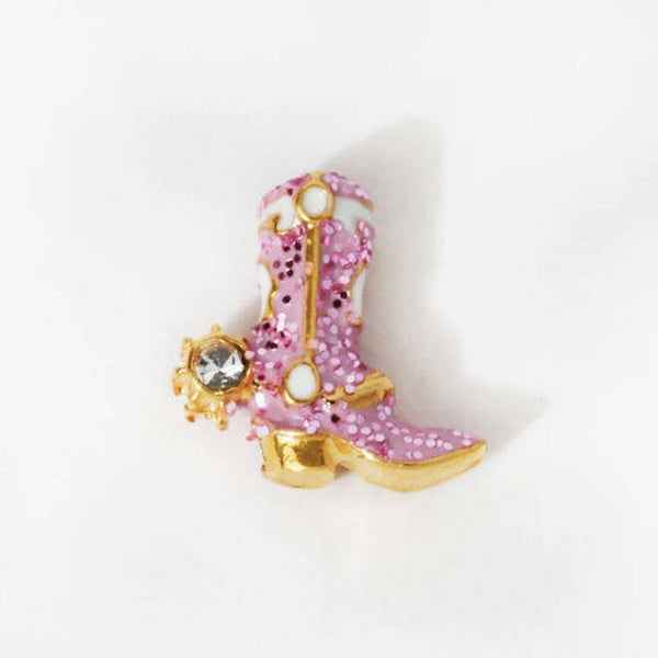 CH3761 - Glitter Cowgirl Boot Charm