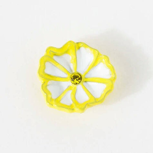 CH3782 - Cosmo Yellow Flower Charm