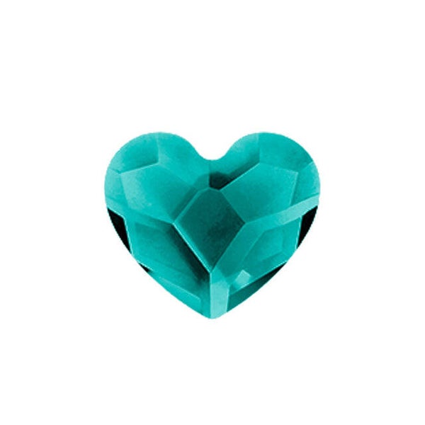 CH3096 - December Ziron Heart Birthstone