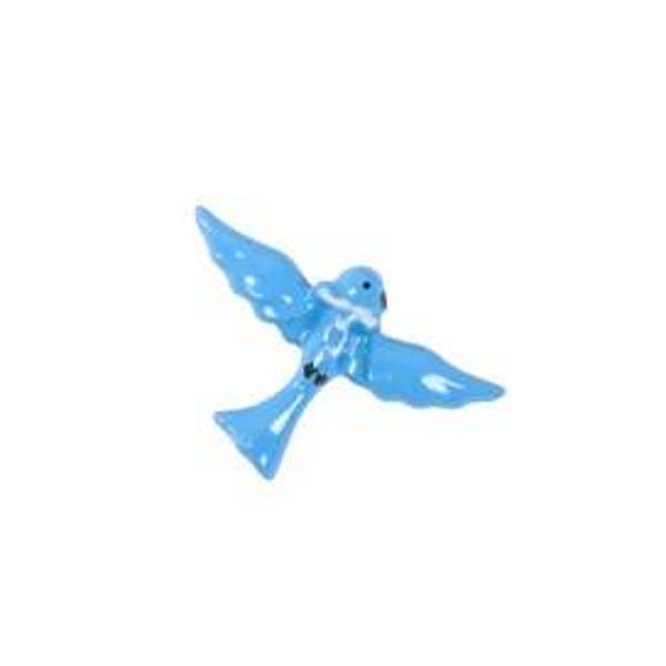 CH3557 - Flying Blue Bird Charm