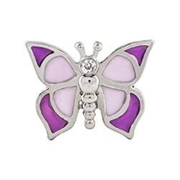 CH4119 - Purple Butterfly Charm