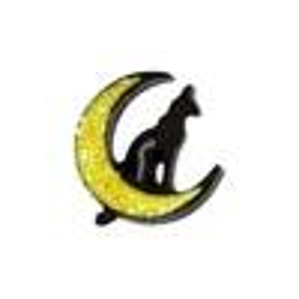 CH3612 - Black Cat on Moon