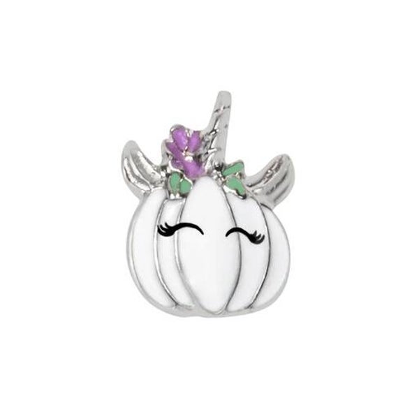 CH3613 - Unicorn Pumpkin Charm