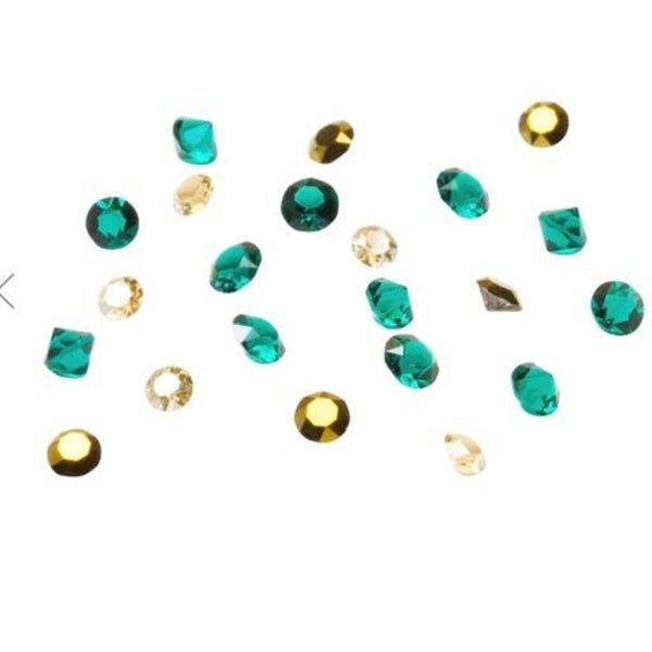 CH3622 - Emerald & Gold Stardust