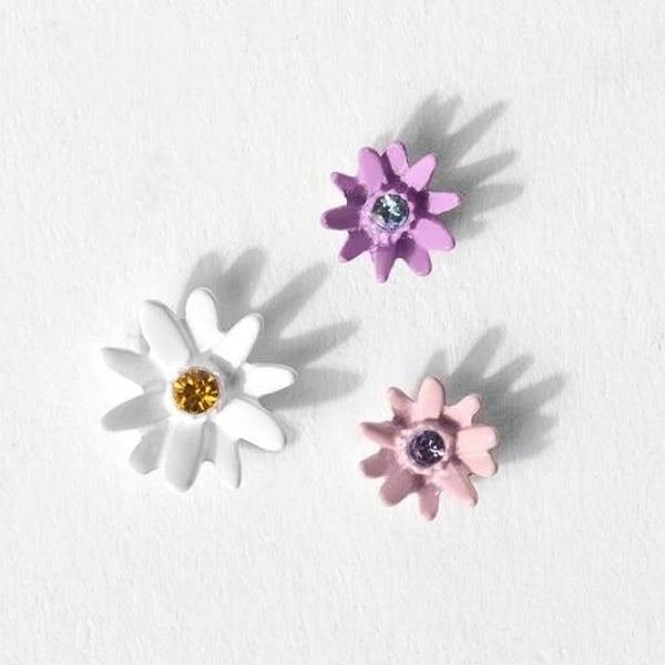 CH3676 - Dreamy Pastel Flower Trio