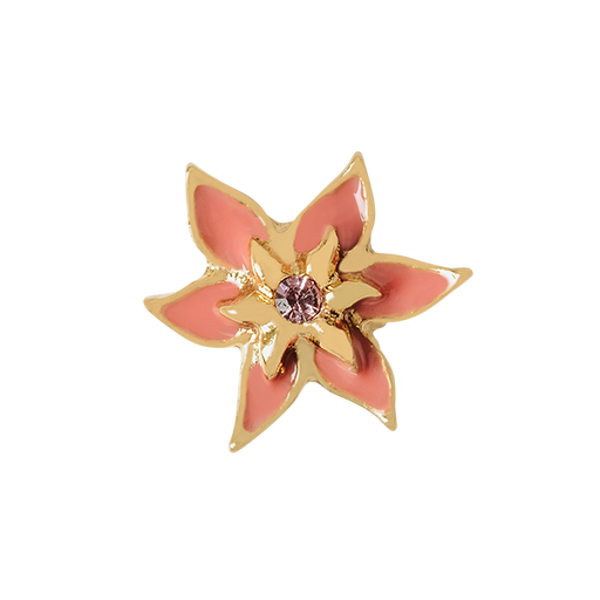 CH4434 -Disney Gold Hawaiian Flower