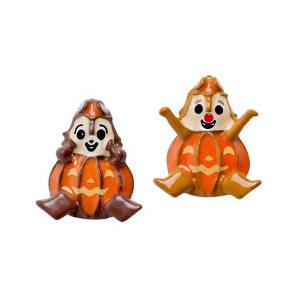 CH4446 - Disney Chip & Dale in Pumpkin Charms set/2