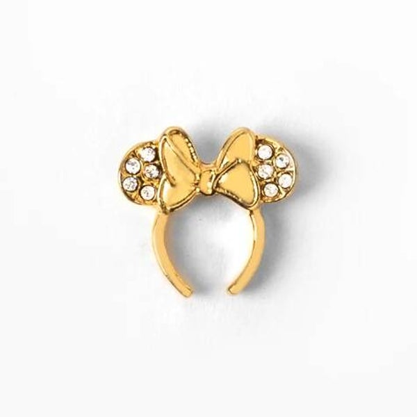 CH4525 - Disney Minnie Gold Crystal Headband