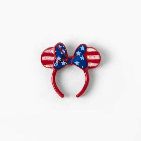 CH4526 - Disney Minnie Red, White, Blue Headband