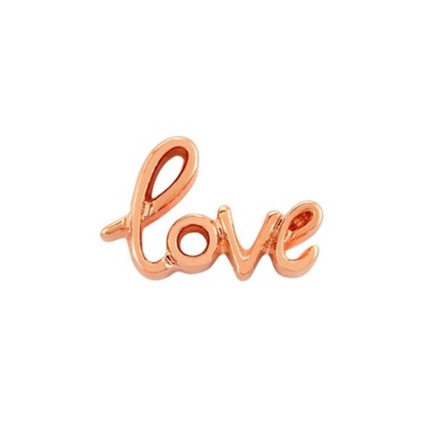 CH9051 - Script Rose Gold Love