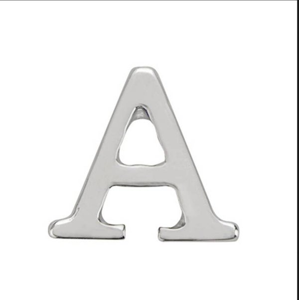 CH8053 - Uppercase Silver Letter A