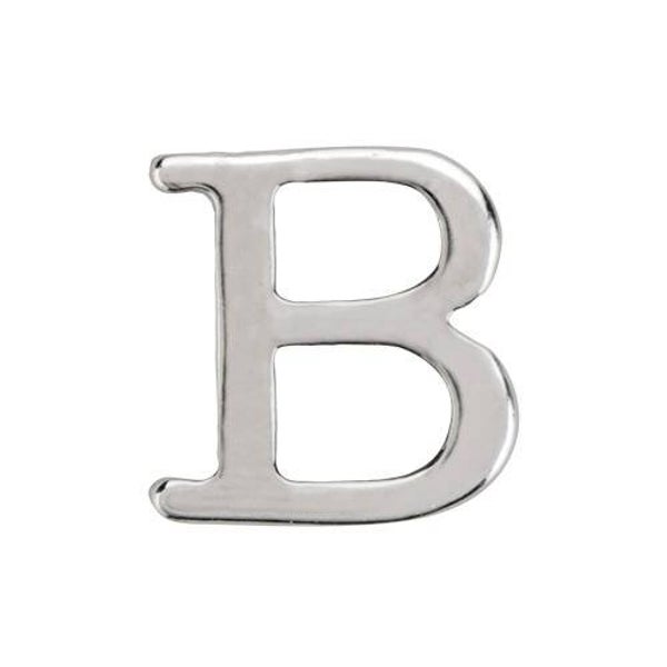 CH8054 - Uppercase Silver Letter B