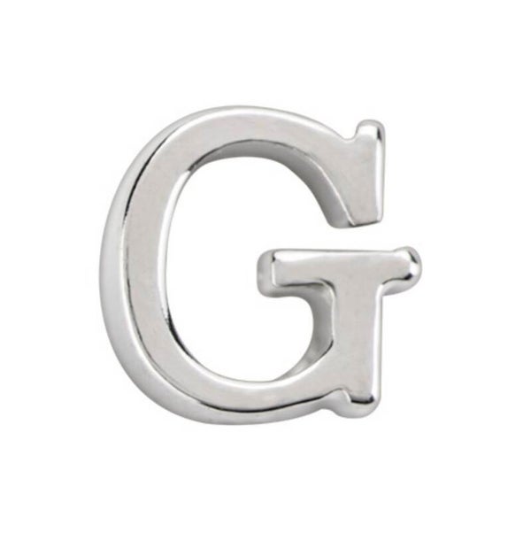 CH8059 - Uppercase Silver Letter G