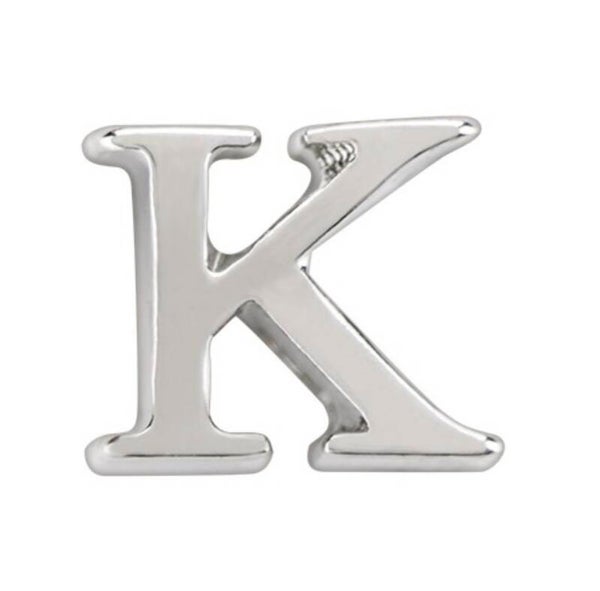CH8063 - Uppercase Silver Letter K
