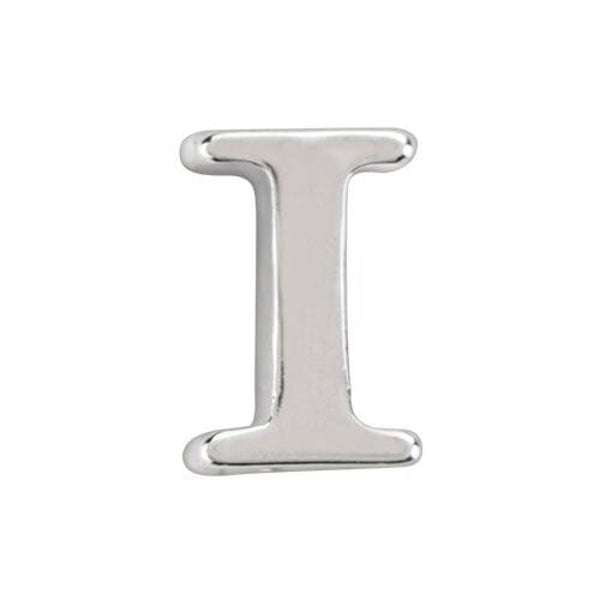 CH8061 - Uppercase Silver Letter I